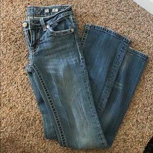 Dark wash jeans